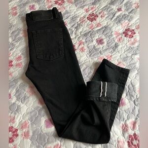Naked & Famous Stacked Guy Black Cobra Stretch Japanese Selvedge Denim Men’s 29